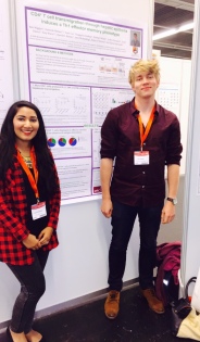 Sudha and Ben at ECI in Vienna